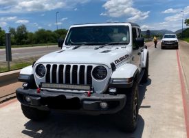 A white Jeep Gladiator abandoned in Polokwane Jeep Gladiator that was reported stolen has been found.