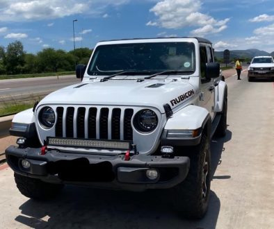 A white Jeep Gladiator abandoned in Polokwane Jeep Gladiator that was reported stolen has been found.