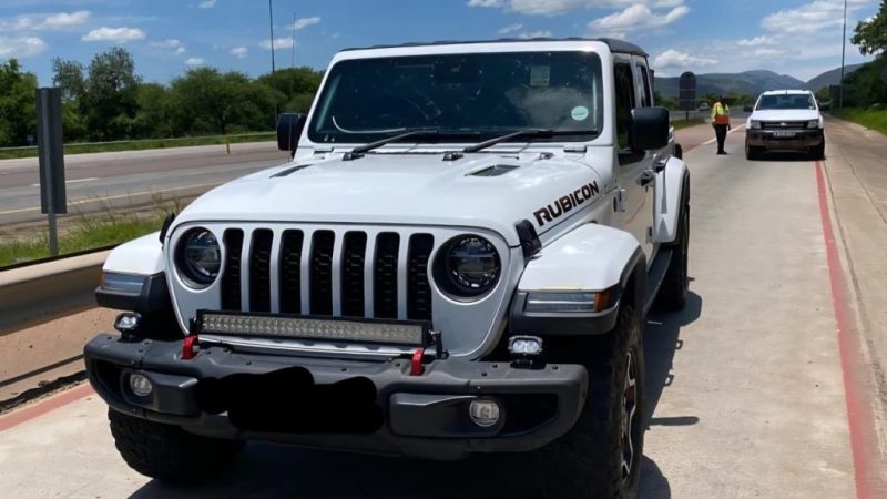 Jeep Gladiator that was reported stolen has been found.
