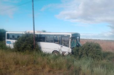 A scholar transport carrying learners was involved in an accident.