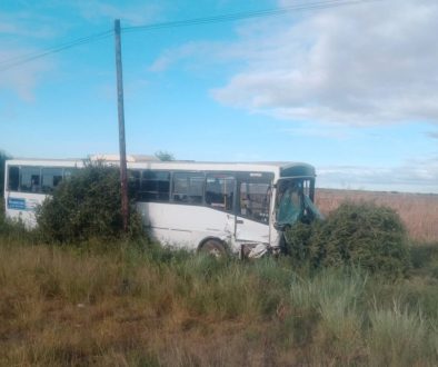 A scholar transport carrying learners was involved in an accident.