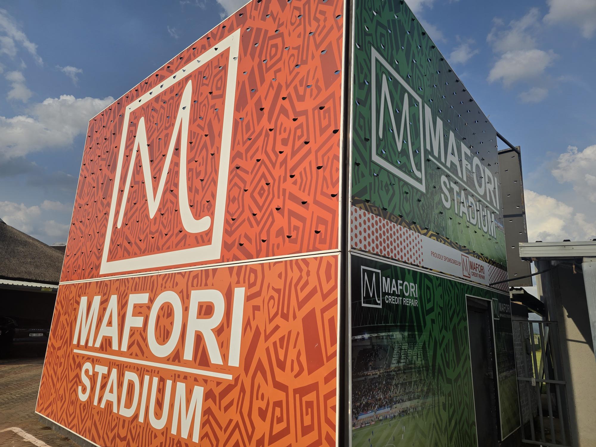 The Mafori Stadium in Lebowakgomo, Limpopo 