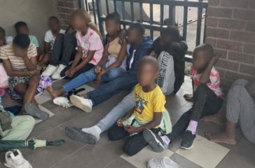 Minors were intercepted near Beitbridge border.