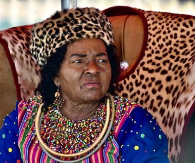 Hosi Dr Tinyiko Phyllia Nwamitwa II during a celebration in Limpopo.