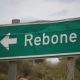 Rebone A road sign of Rebone Village in Mogalakwena