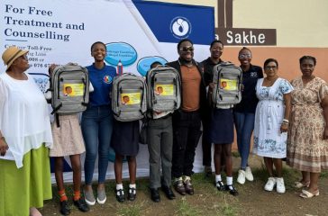 The SA Responsible Gambling Foundation at the iZiphozethu Primary School in Stanger, KwaDukuza