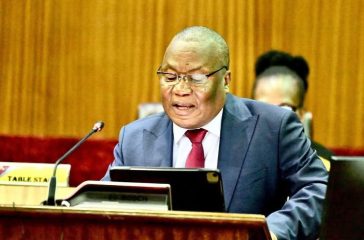 The MEC for Finance in Limpopo, Kgabo Mahoai tables 2026/27 Limpopo Provincial budget