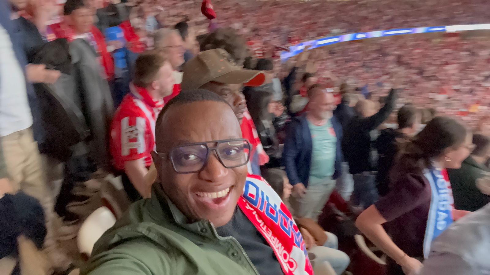 Dr. MT Makhomisane at the Riyadh Air Metropolitano