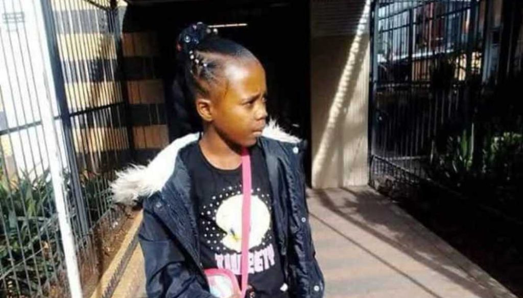 Missing nine-year-old girl Fiona Mpfunzeni Matodzi.