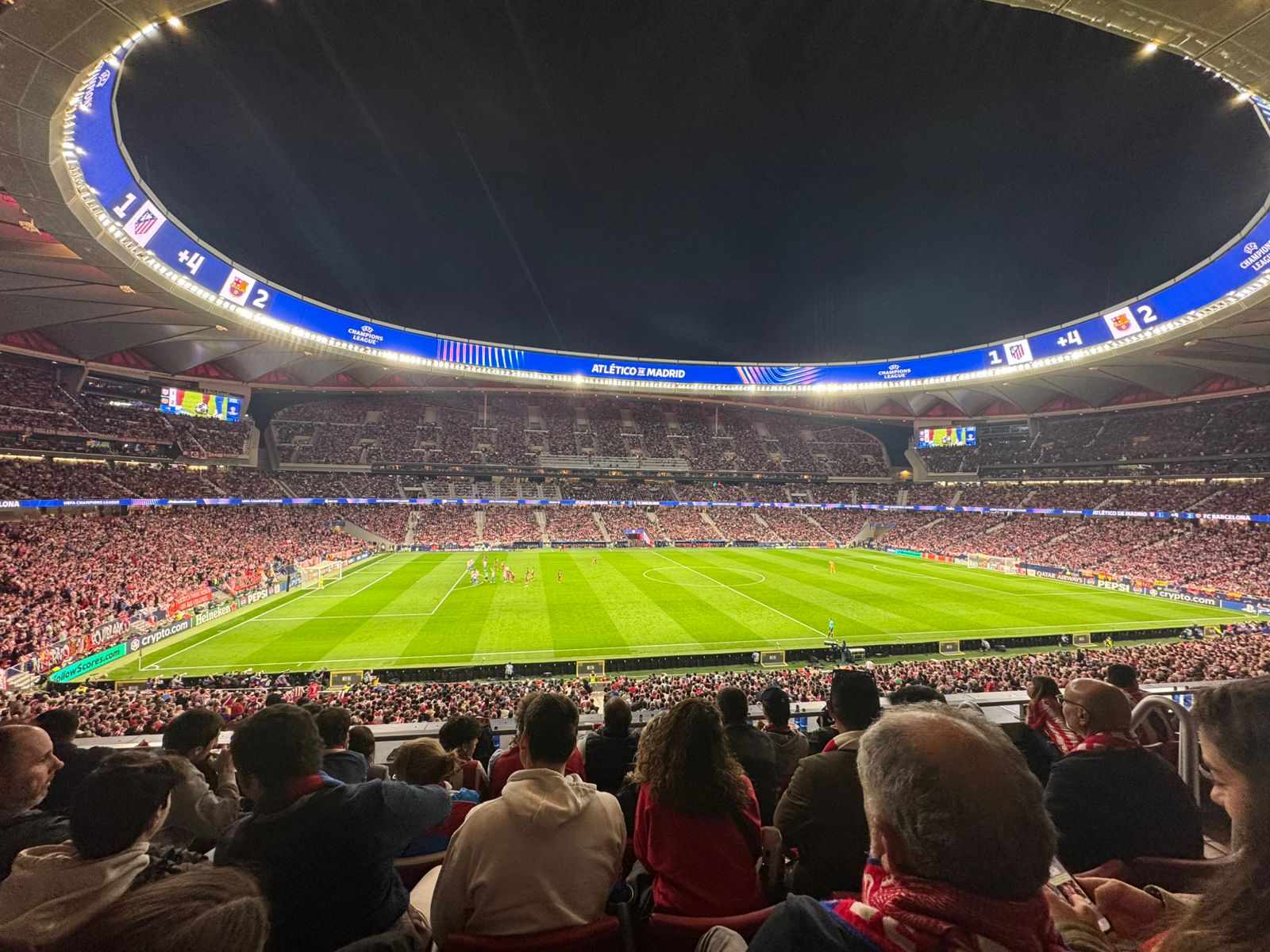 The Riyadh Air Metropolitano in Madrid, Spain 